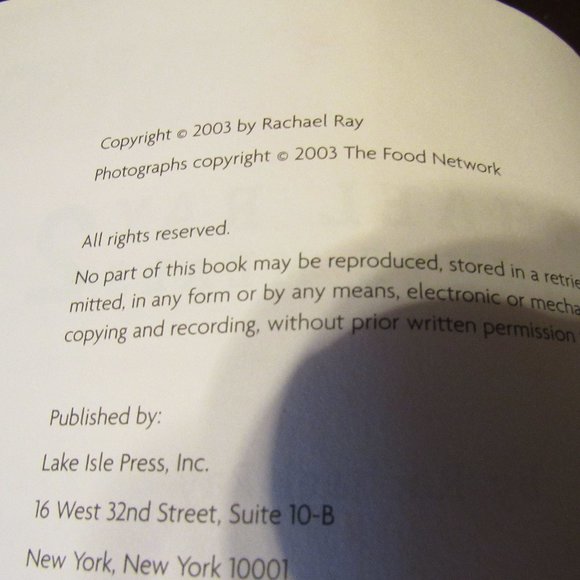 🫑🍅🫛 Yumilicious Vintage "Rachel Ray 30-Minute Meals 2" Cookbook - SC - Picture 6 of 13